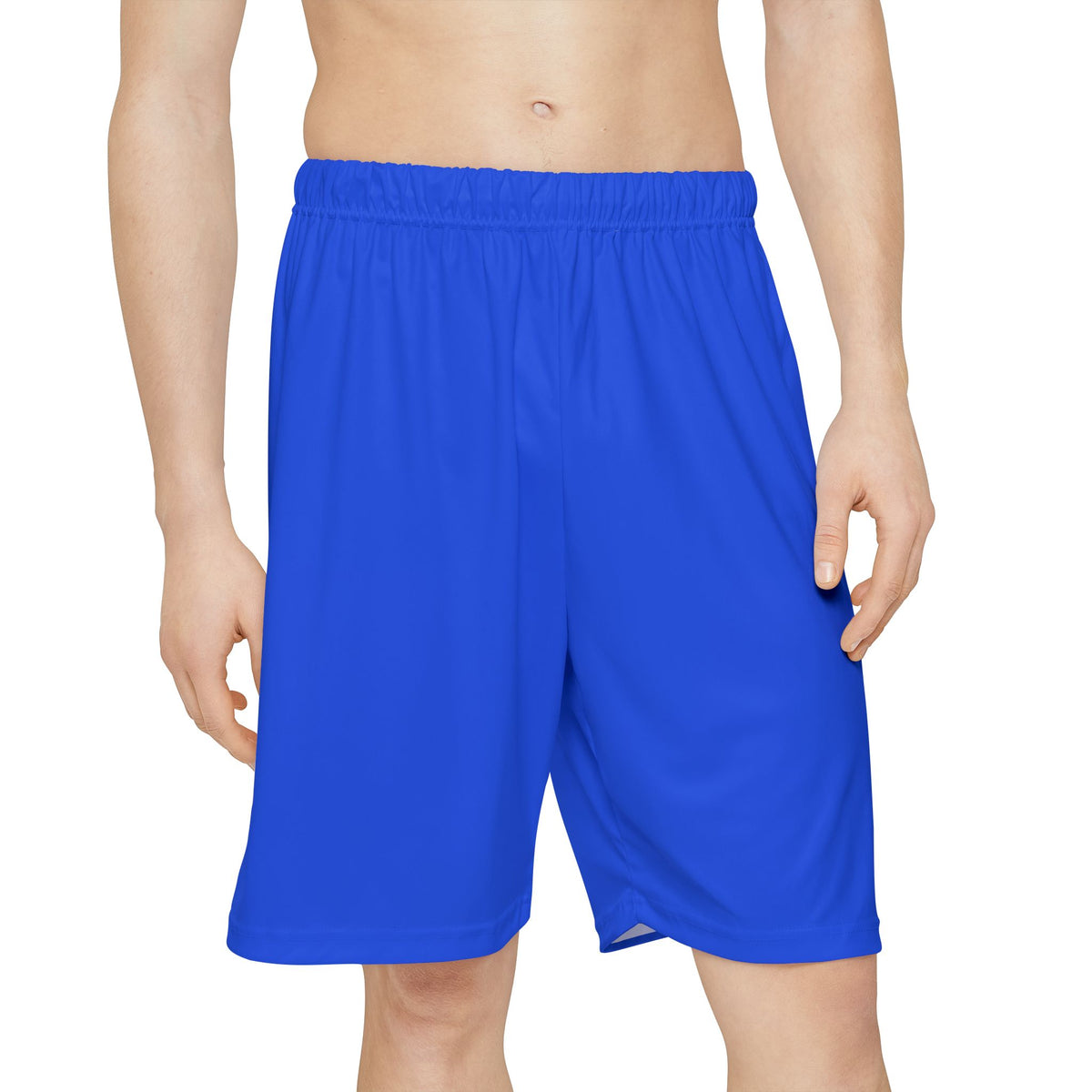 Men's Royal Blue Essential Athletic Sports Shorts
