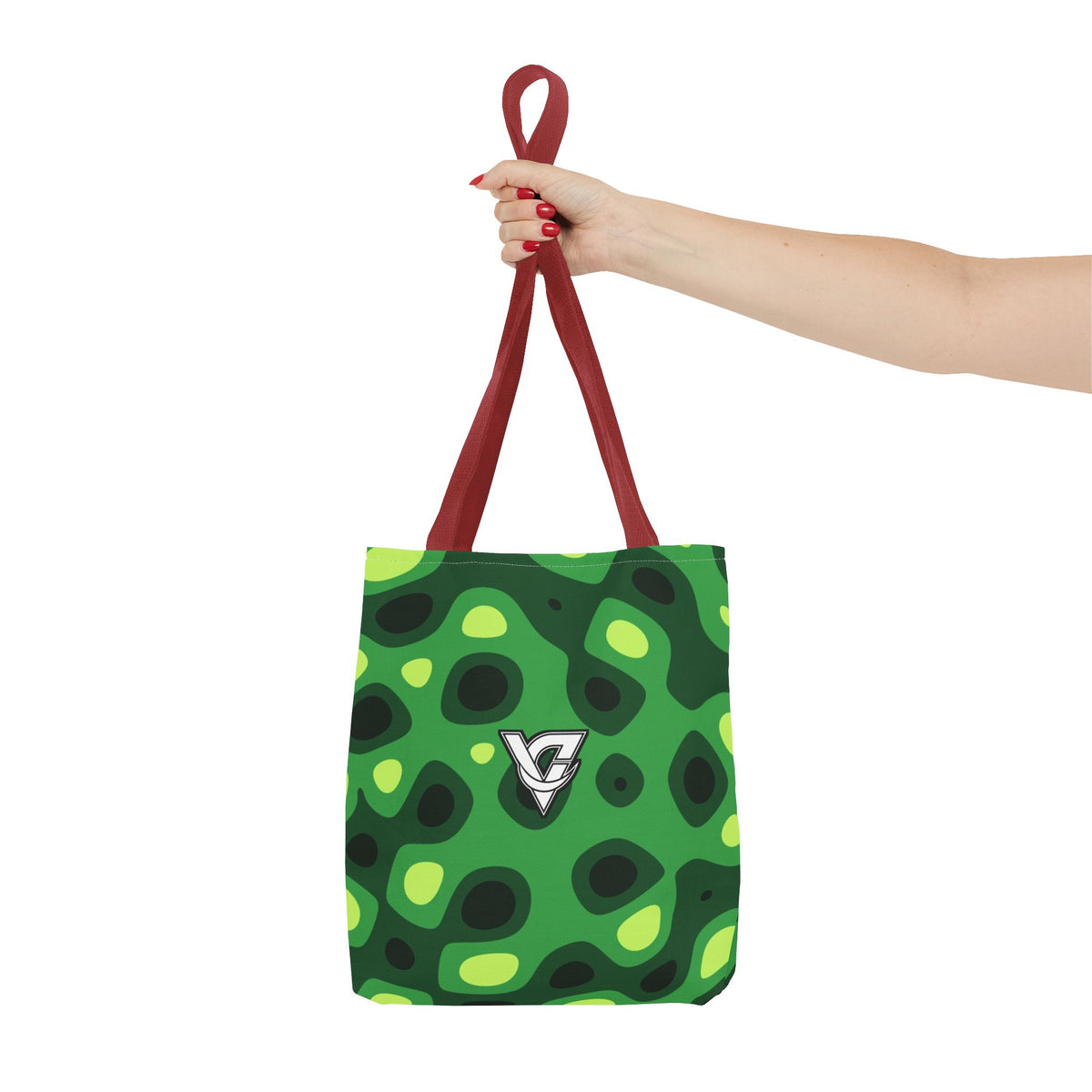 Jungle Ripple Tote Bag — All-Over Print Gym & Everyday Tote