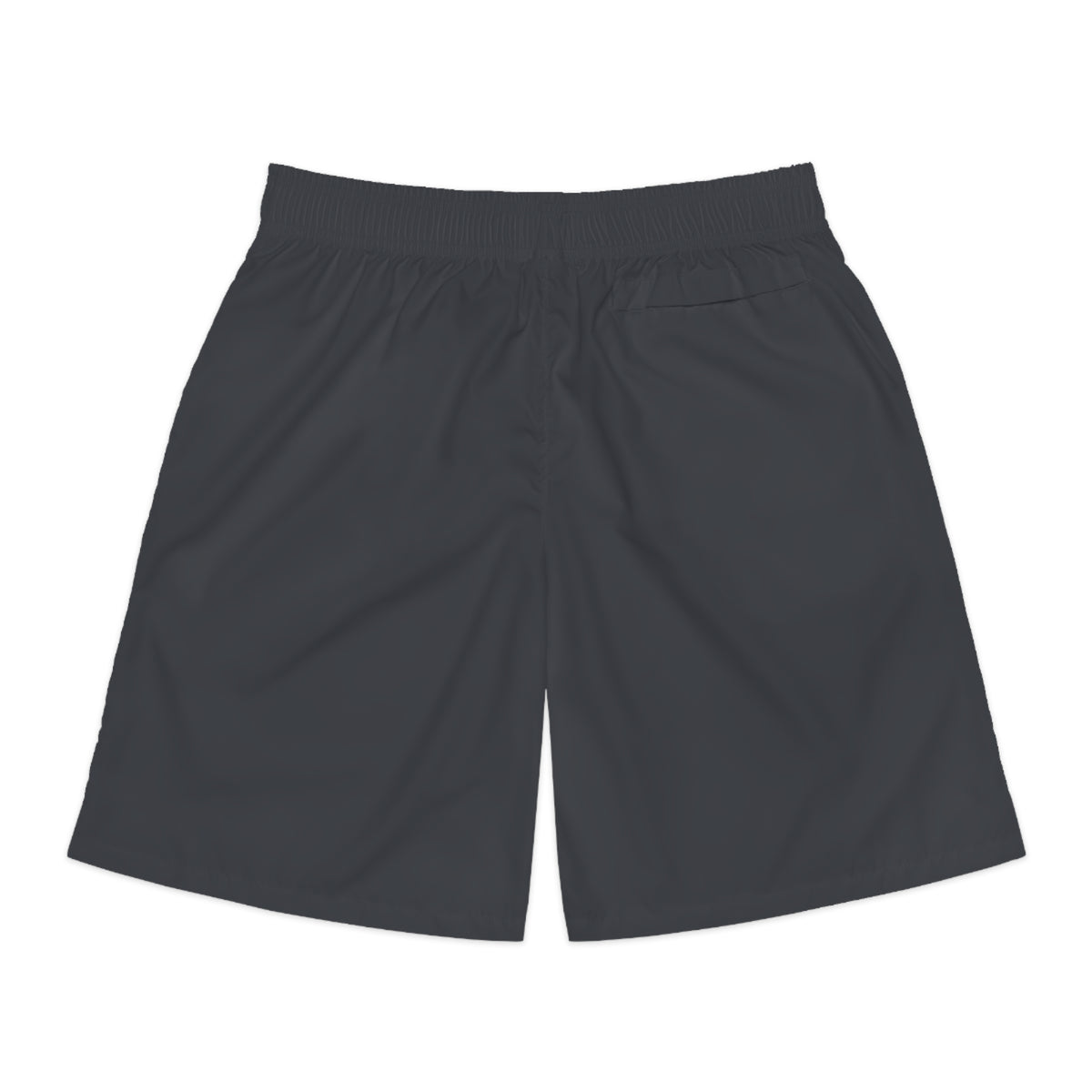 Vantacore Solid Charcoal Men's Athletic Shorts with Pockets