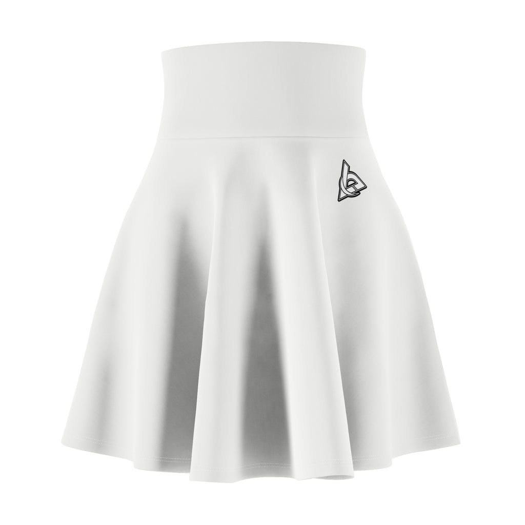 Vantacore Solid White Women's Athletic Skater Skirt