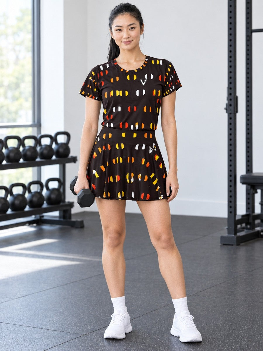 Training & Gym Solar Flare Icon Storm Women's Sports Jersey - front view