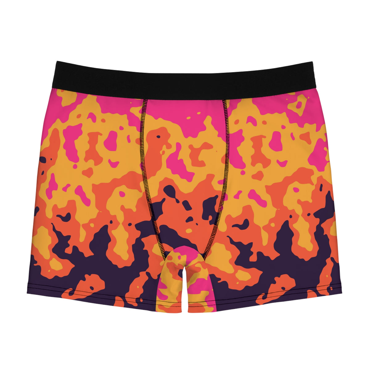 Sunset Magma Men's Boxer Briefs — Performance Underwear