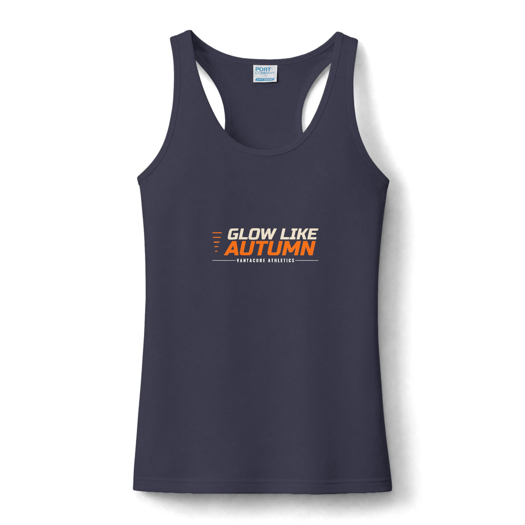 Glow Like Autumn | Women's Performance Racerback Tank