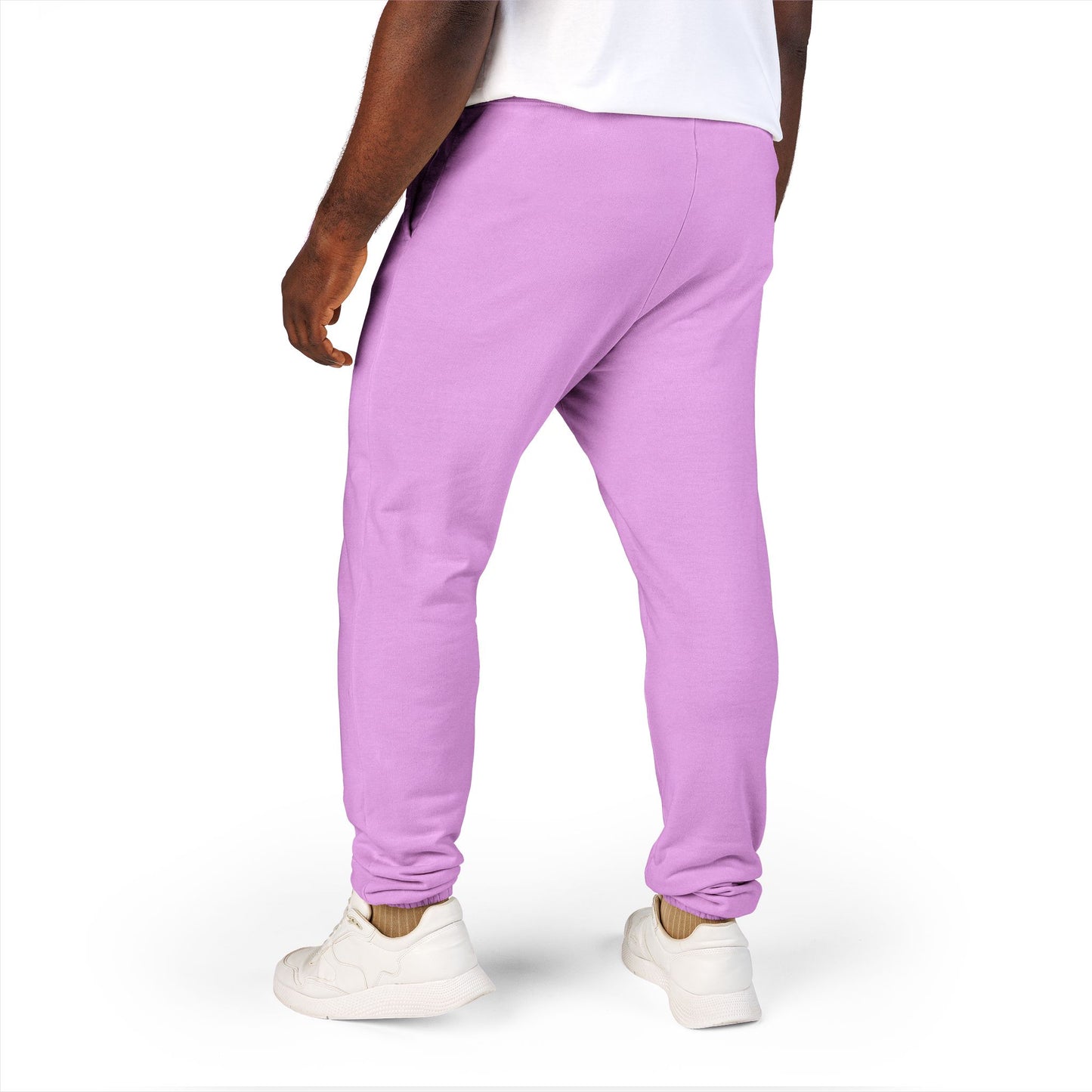 Copy of Vertical 'VANTOCOL?' Graphic Sweatpants — Garment-Dyed Fleece Joggers