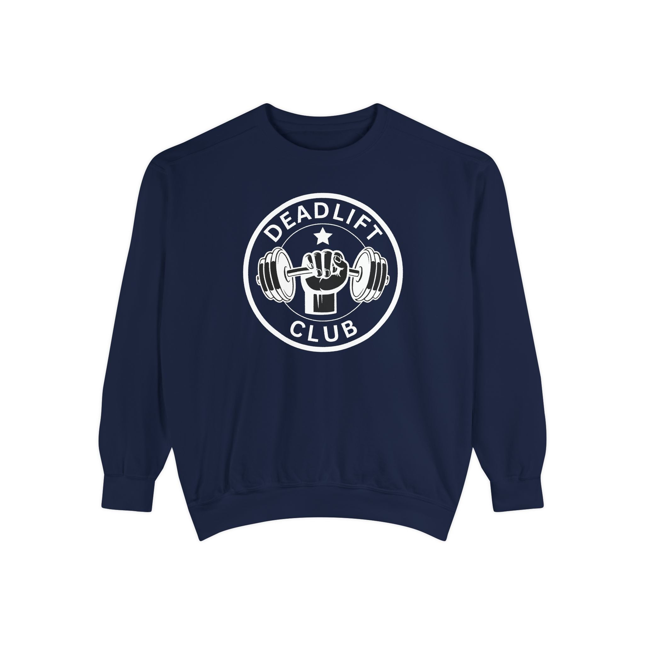 Deadlift Club Sweatshirt | Vintage Weightlifting Crewneck