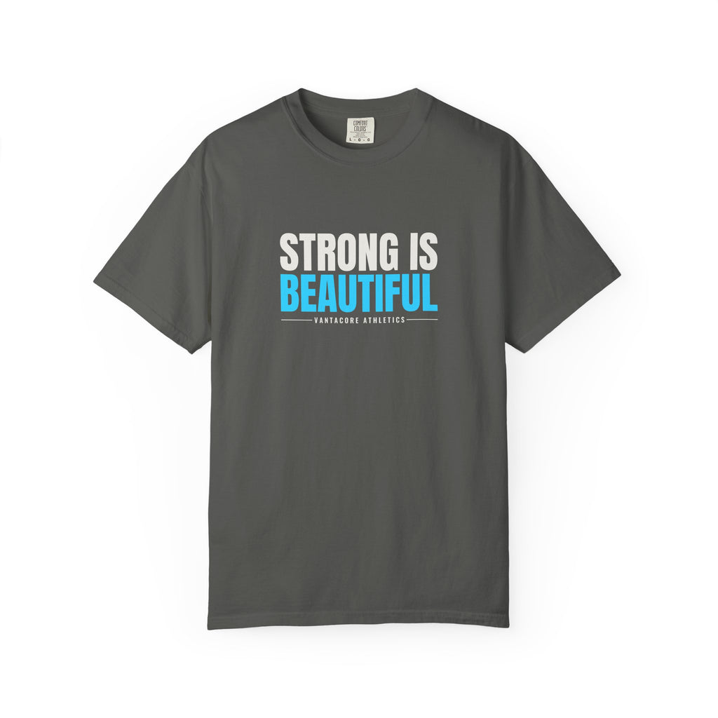 Strong Is Beautiful | Women's Garment-Dyed Graphic Tee