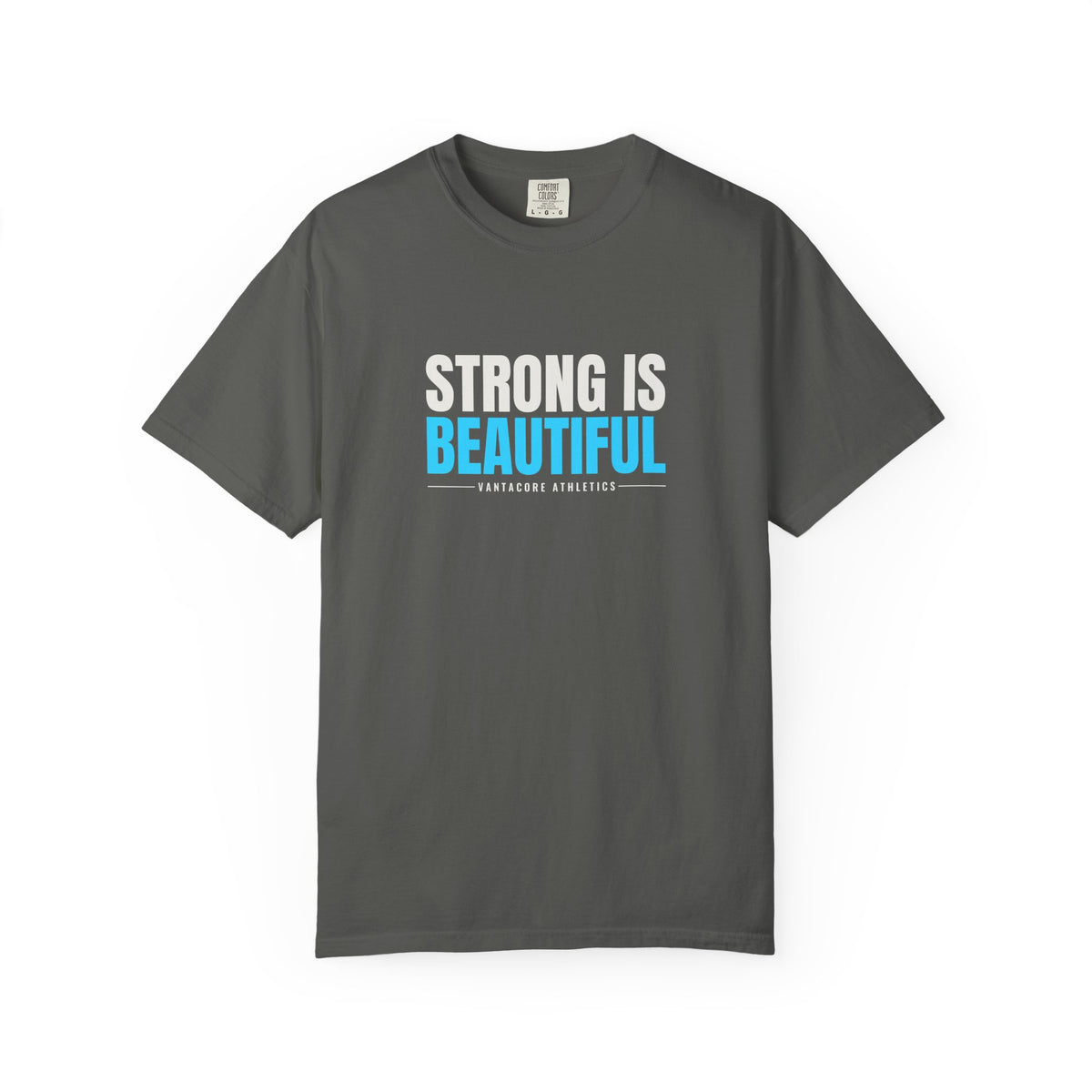 Strong Is Beautiful | Women's Garment-Dyed Graphic Tee
