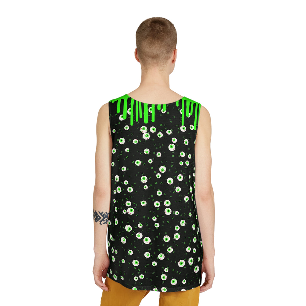 Halloween Toxic Slime Drip Men's Athletic Tank