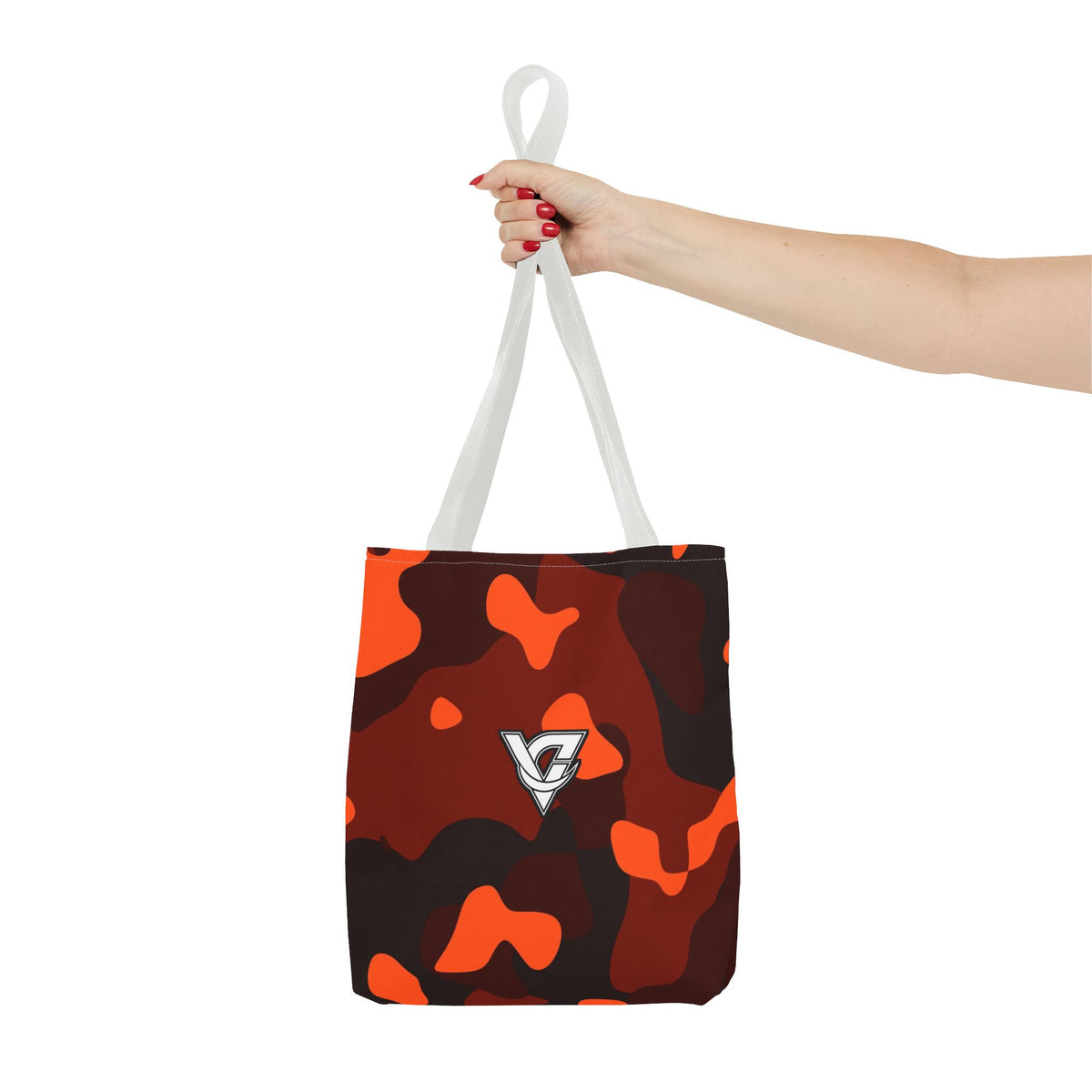 Ember Camo Tote Bag — All-Over Print Gym & Everyday Tote