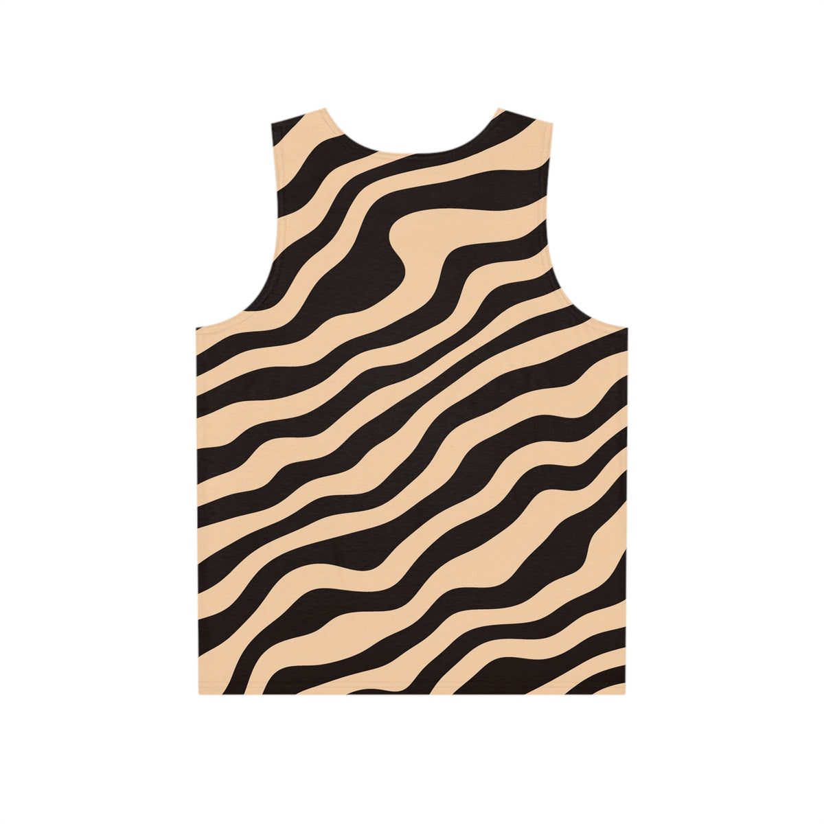 Cinnamon Zebra Men's Athletic Tank