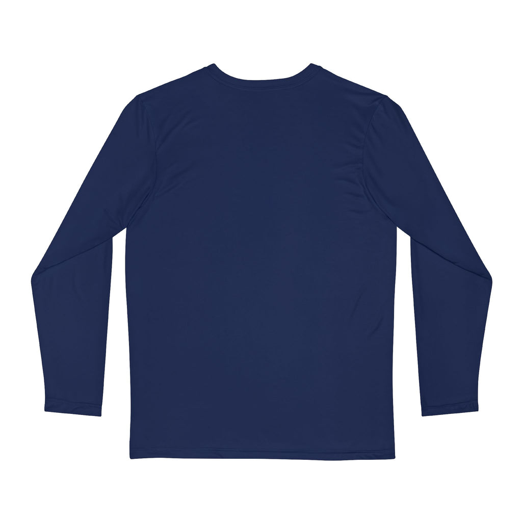 Midnight Navy Essential Men's Long Sleeve Athletic Shirt