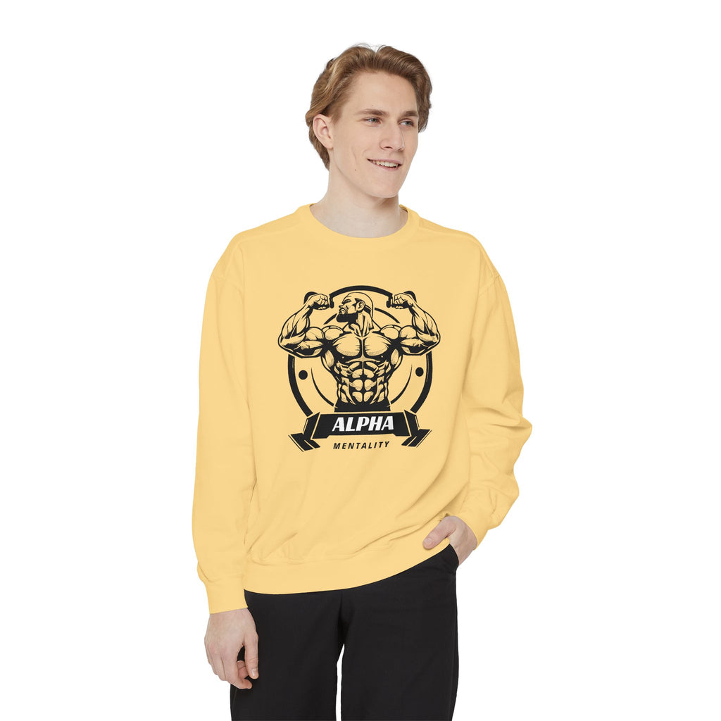 Alpha Mentality Sweatshirt | Muscular Gym Crewneck
