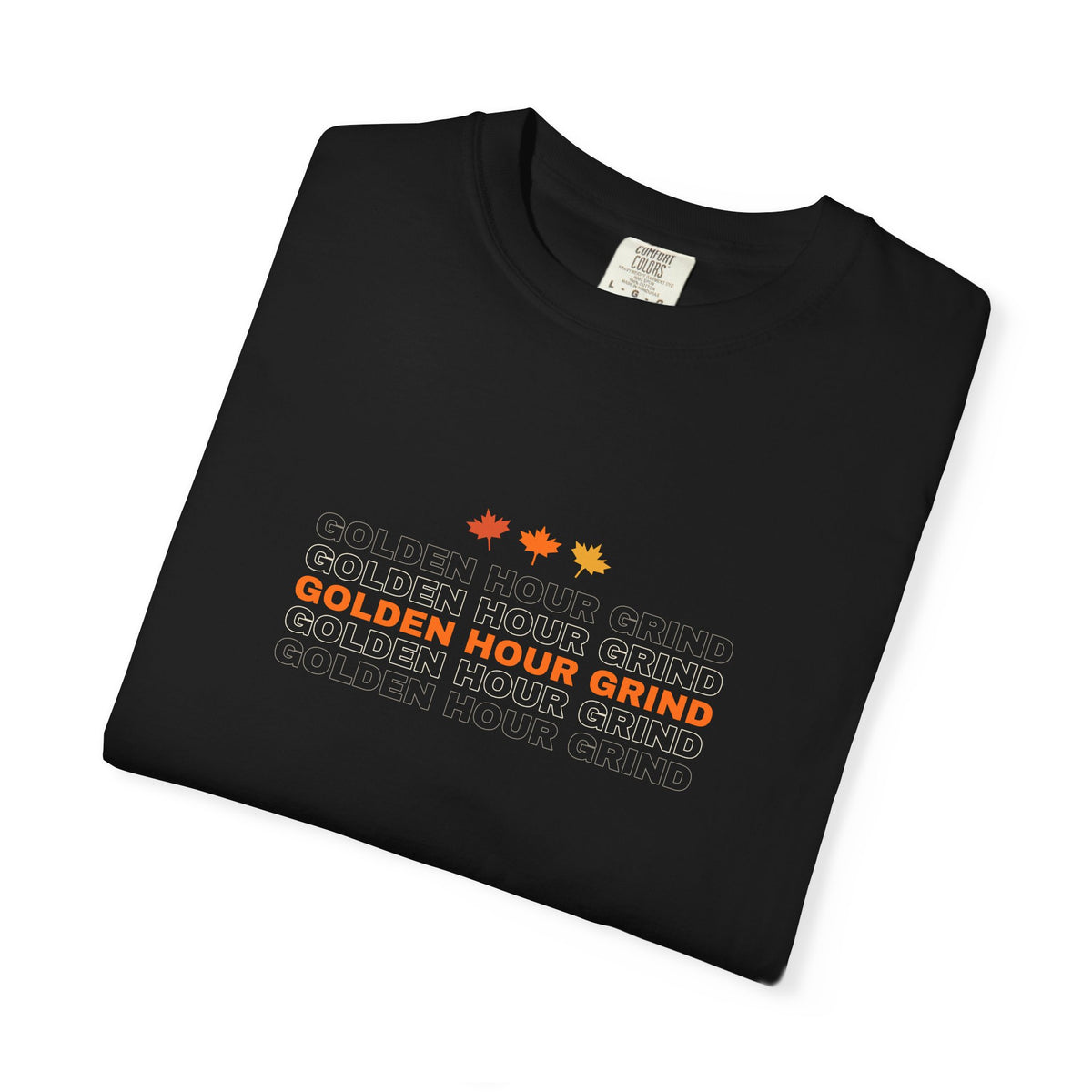 Golden Hour Grind Women's Garment-Dyed Graphic Tee