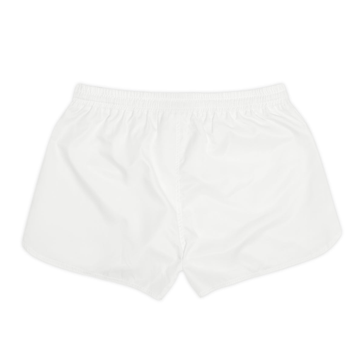Vantacore Solid White Women's Athletic Shorts with Pockets