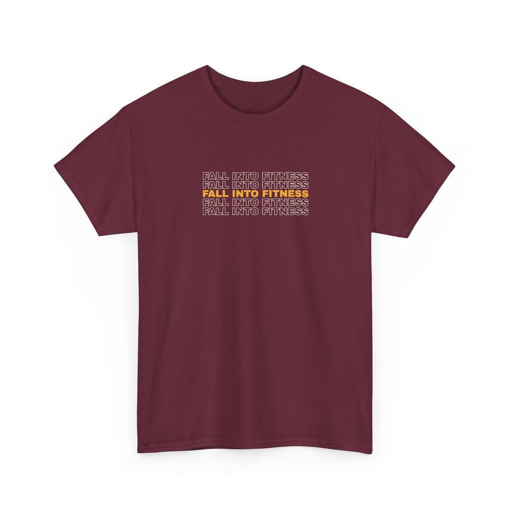 Fall Into Fitness | Men's Graphic Gym T-Shirt
