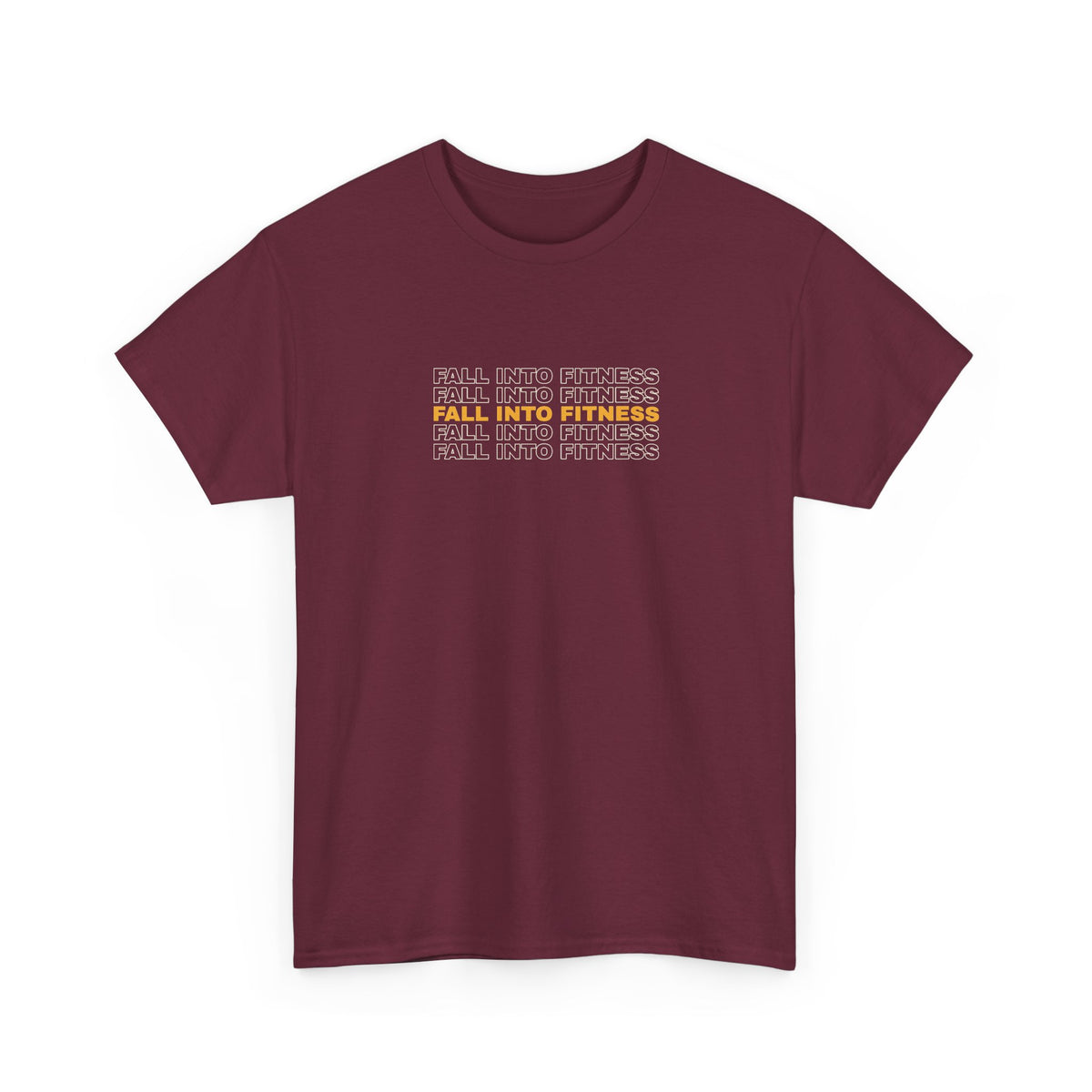 Fall Into Fitness | Men's Graphic Gym T-Shirt