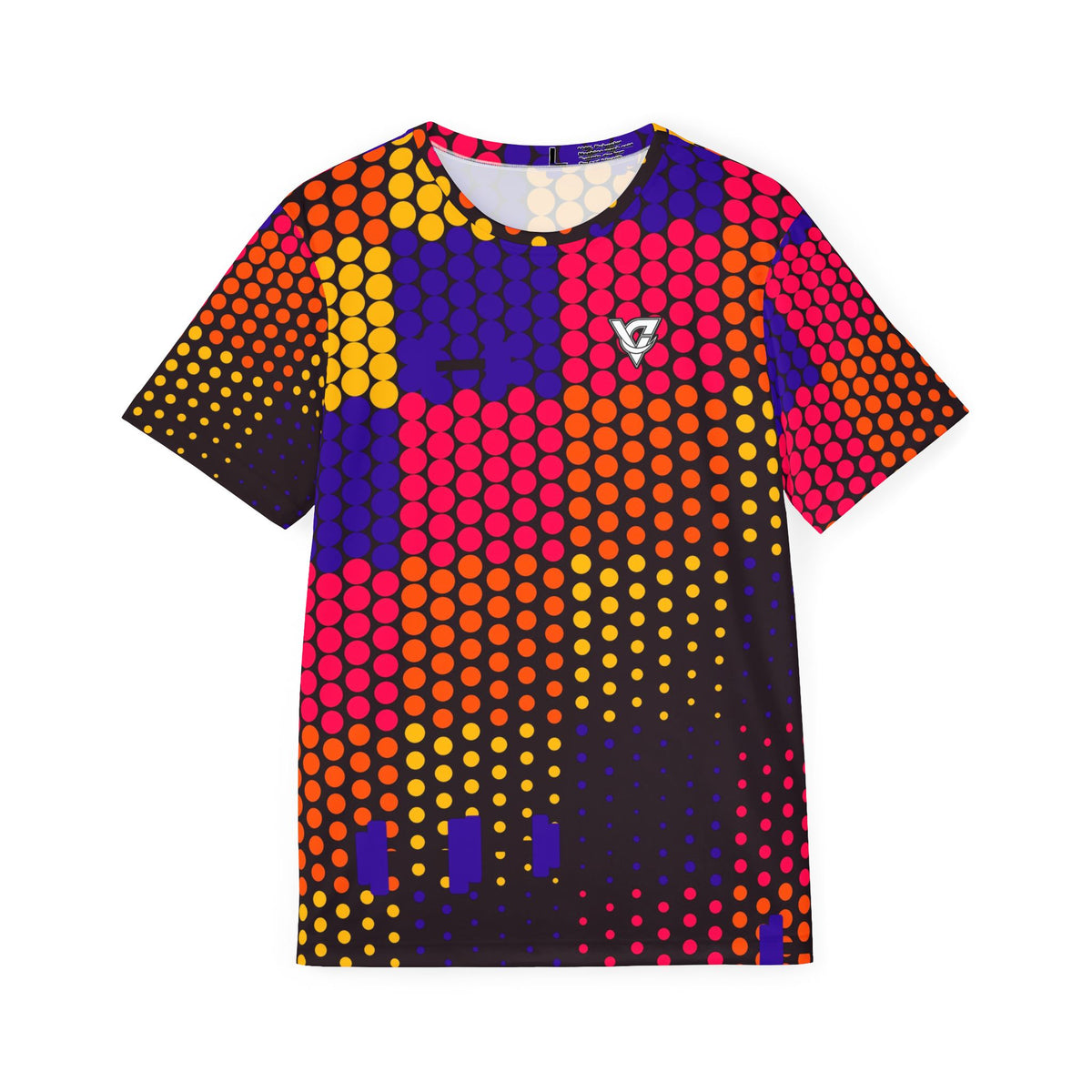 Training & Gym Hot Lava Halftone Pulse Men's Sports Jersey