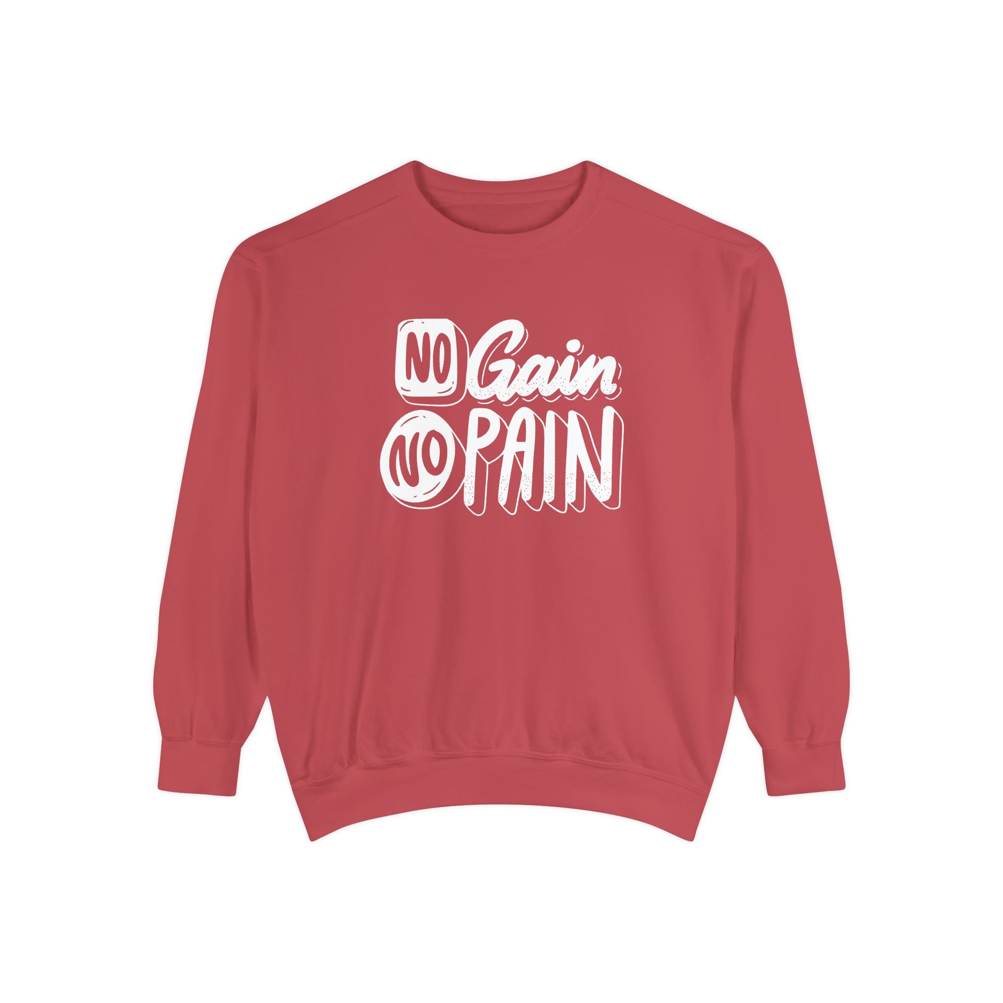 No Gain No Pain Sweatshirt | Motivational Fitness Crewneck