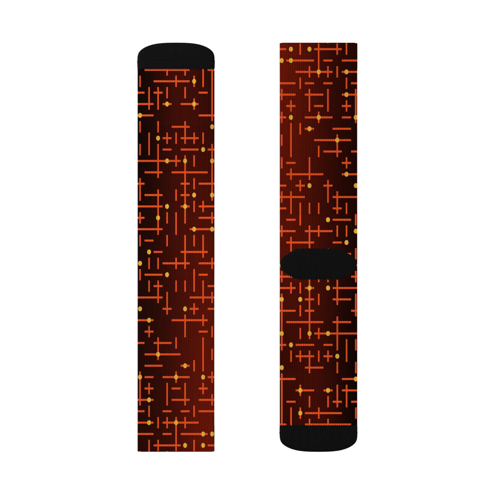 Ember Circuit Athletic Crew Socks