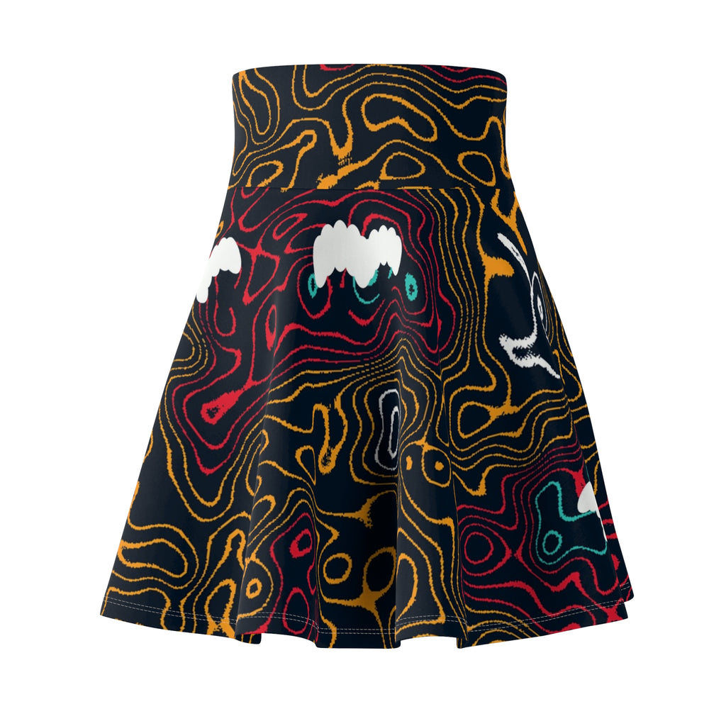 Yoga Aqua Volt Topo Trail Women's Athletic Skater Skirt