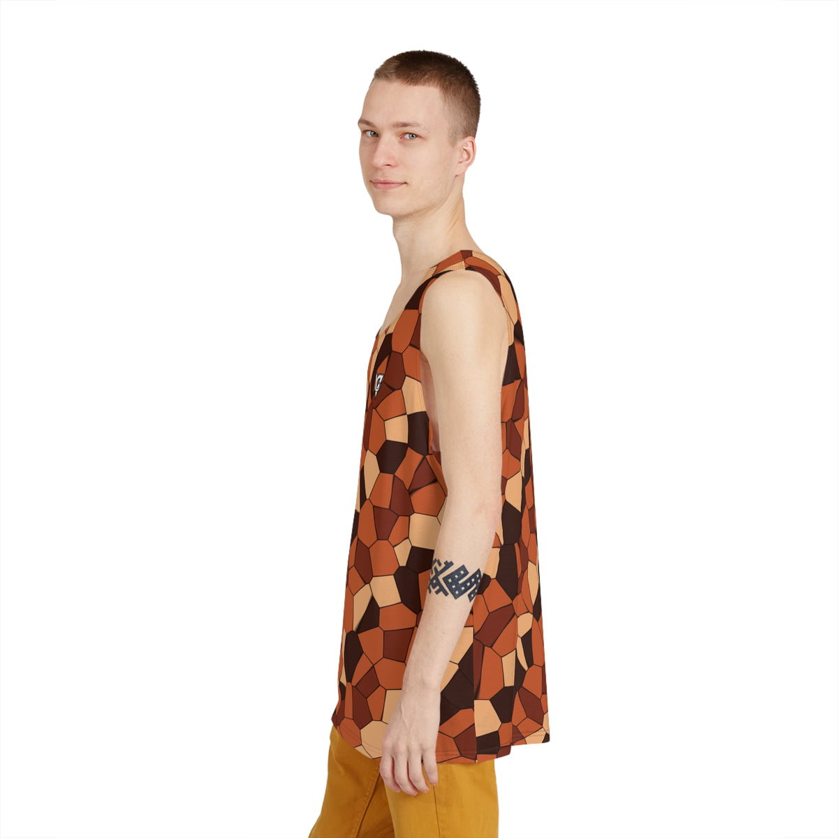 Auburn Mosaic Men's Athletic Tank