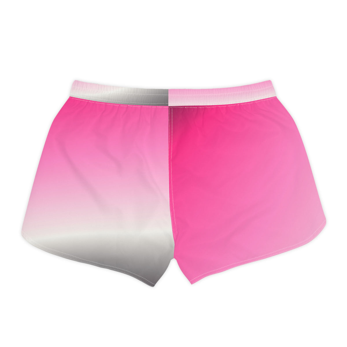 Women's Multipurpose Athletic Shorts with Pockets | Hot Pink Ombre