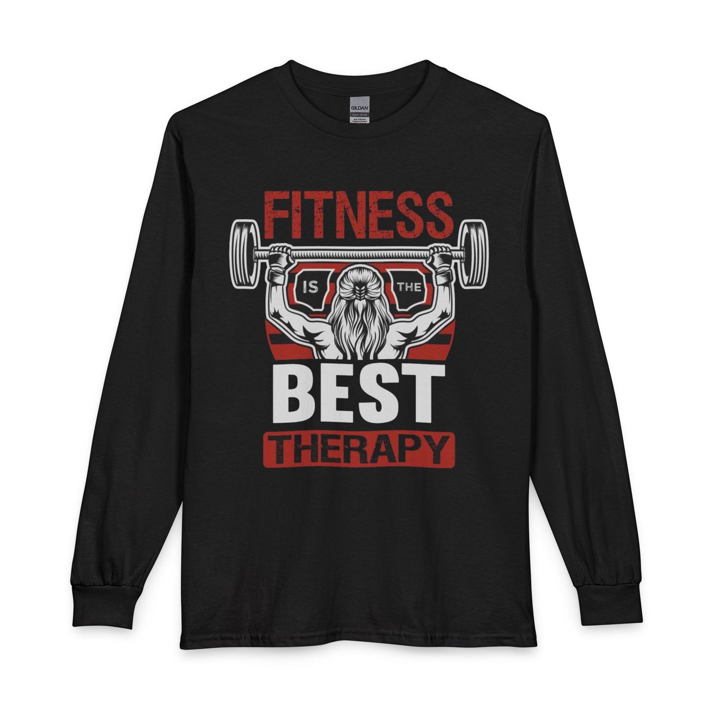 Fitness Is The Best Therapy Long Sleeve Shirt
