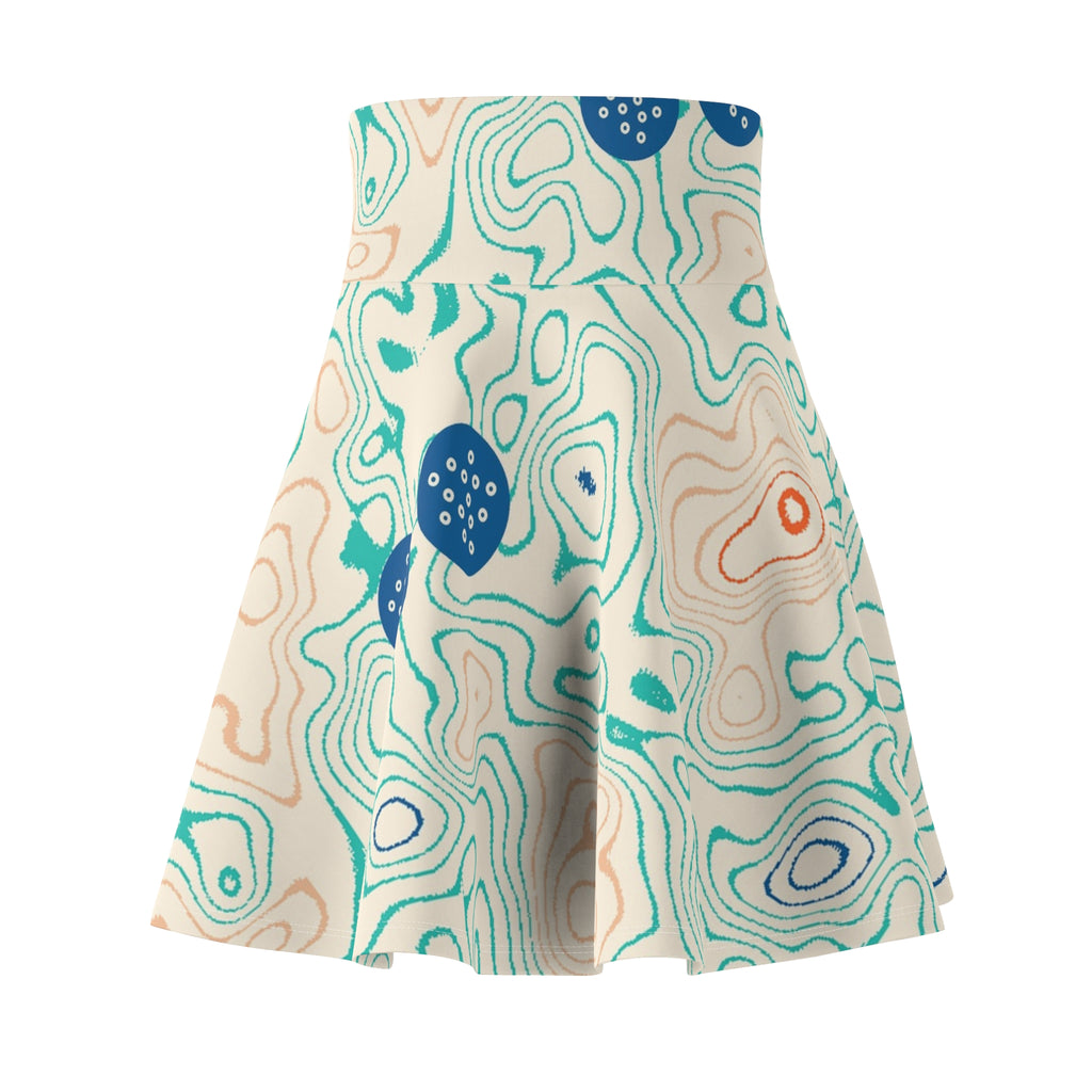 Golf Papaya Splash Topo Trail Women's Athletic Skater Skirt