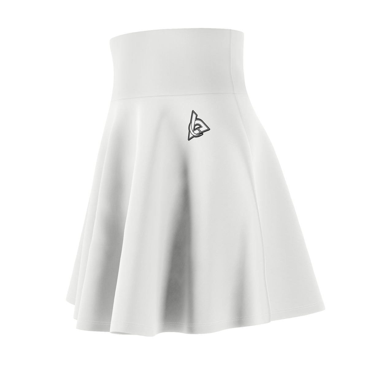 Vantacore Solid White Women's Athletic Skater Skirt