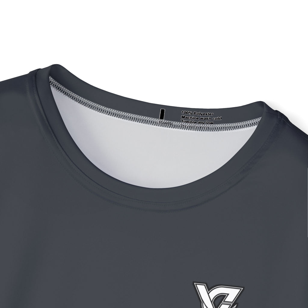 Vantacore Solid Charcoal Men's Sports Jersey