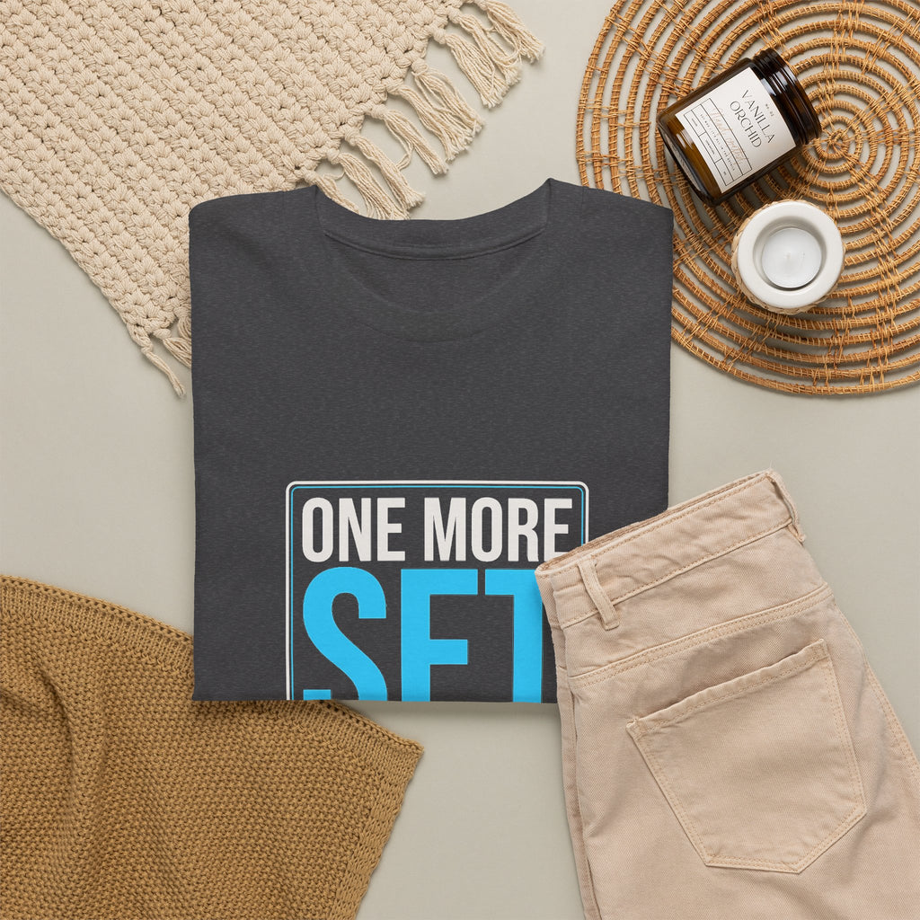 One More Set | Men's Graphic Gym T-Shirt