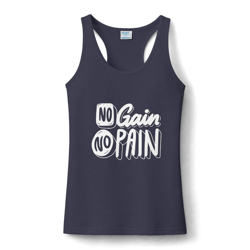 No Pain No Gain Women's Performance Tank by Vantacore Athletics, view 3