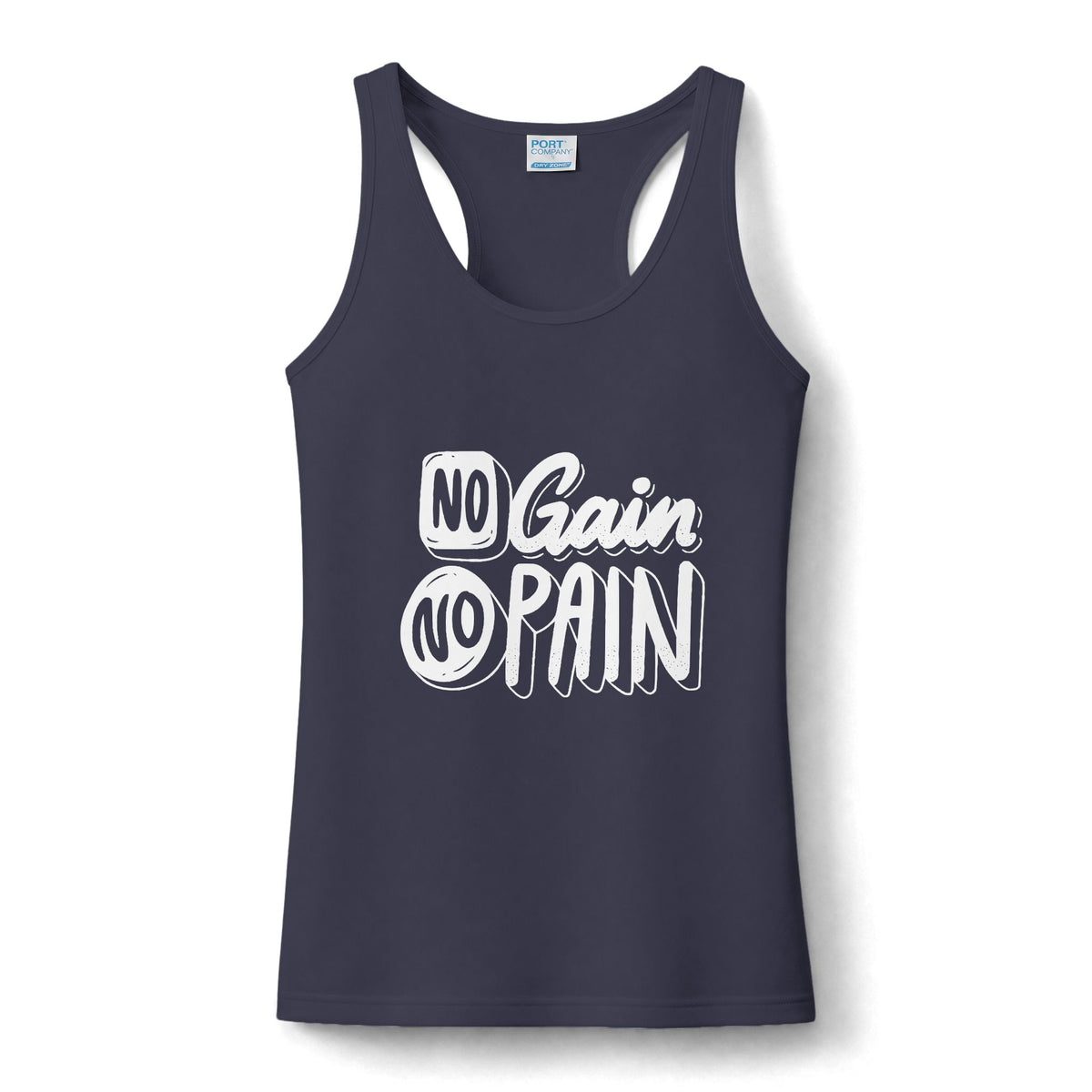 No Pain No Gain Women's Performance Tank by Vantacore Athletics, view 3