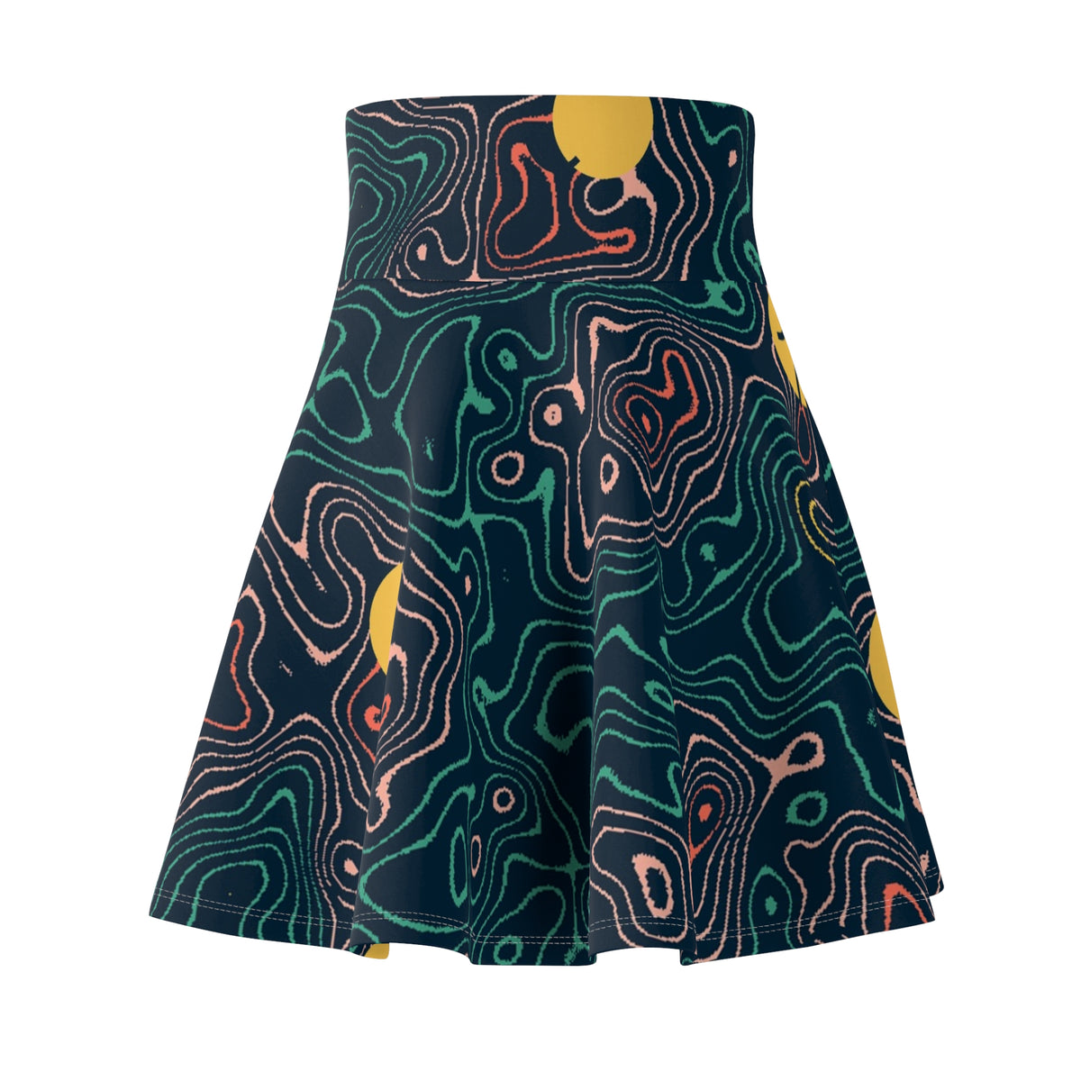 Tennis Coral Reef Topo Trail Women's Athletic Skater Skirt