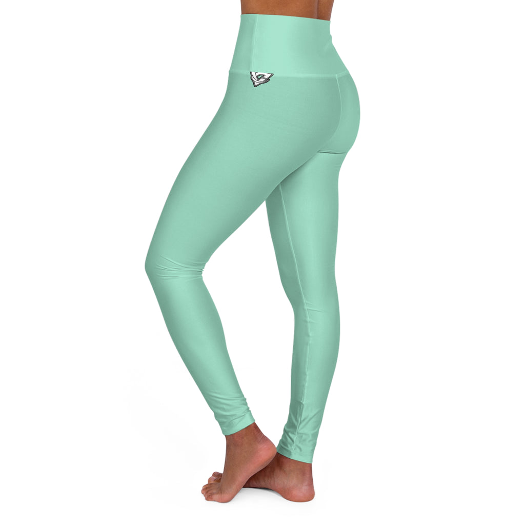Seafoam Mint Essential High-Waisted Yoga Leggings
