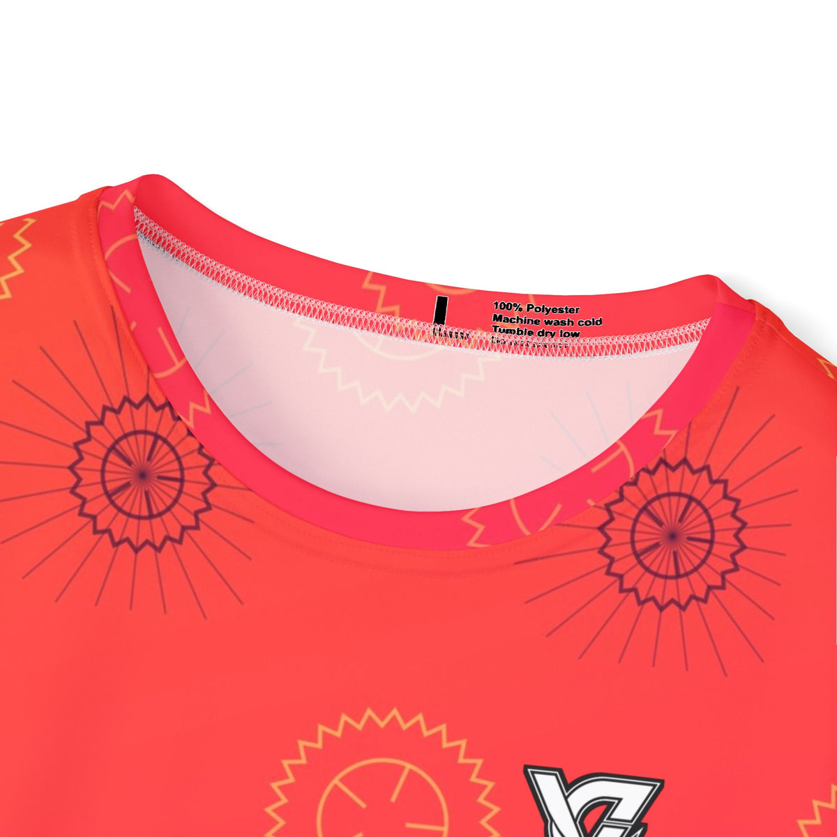 Cycling Sunset Fade Chainring Men's Sports Jersey