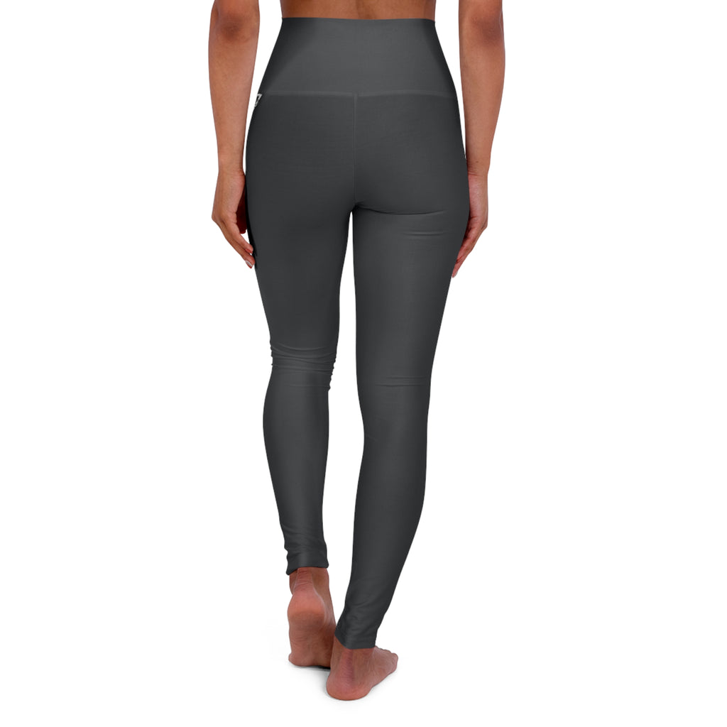 Charcoal Grey Essential High-Waisted Yoga Leggings