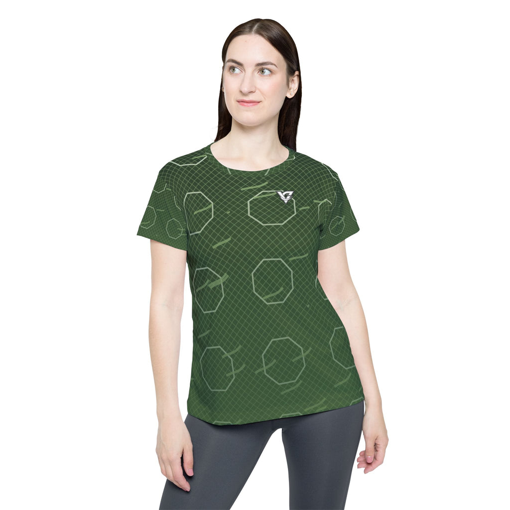Combat Sports Forest Camo Cage Mesh Women's Sports Jersey