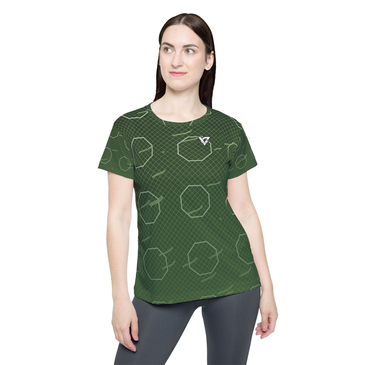 Combat Sports Forest Camo Cage Mesh Women's Sports Jersey