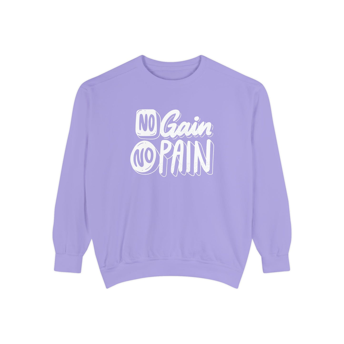 No Gain No Pain Sweatshirt | Motivational Fitness Crewneck