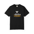 Squats & Scares | Women's Halloween Garment-Dyed Graphic Tee