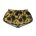 Women's Hayride Digital Camo Relaxed Shorts — All-Over Print Running & Workout Shorts
