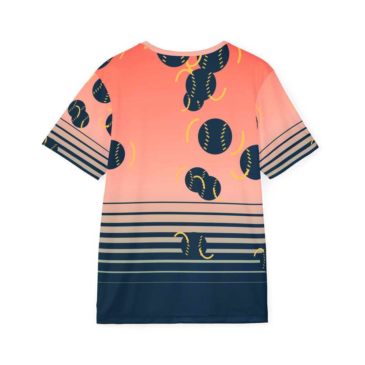 Baseball & Softball Coral Reef Horizon Fade Men's Sports Jersey