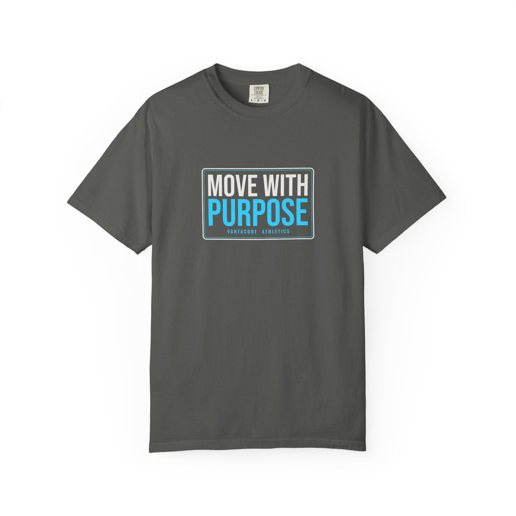 Move With Purpose | Women's Garment-Dyed Graphic Tee
