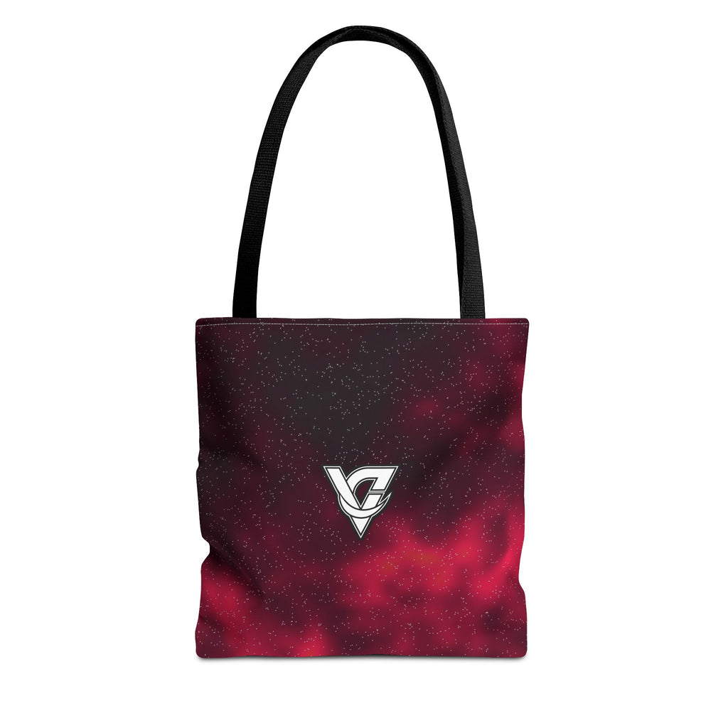 Infrared Galaxy Tote Bag — All-Over Print Gym & Everyday Tote