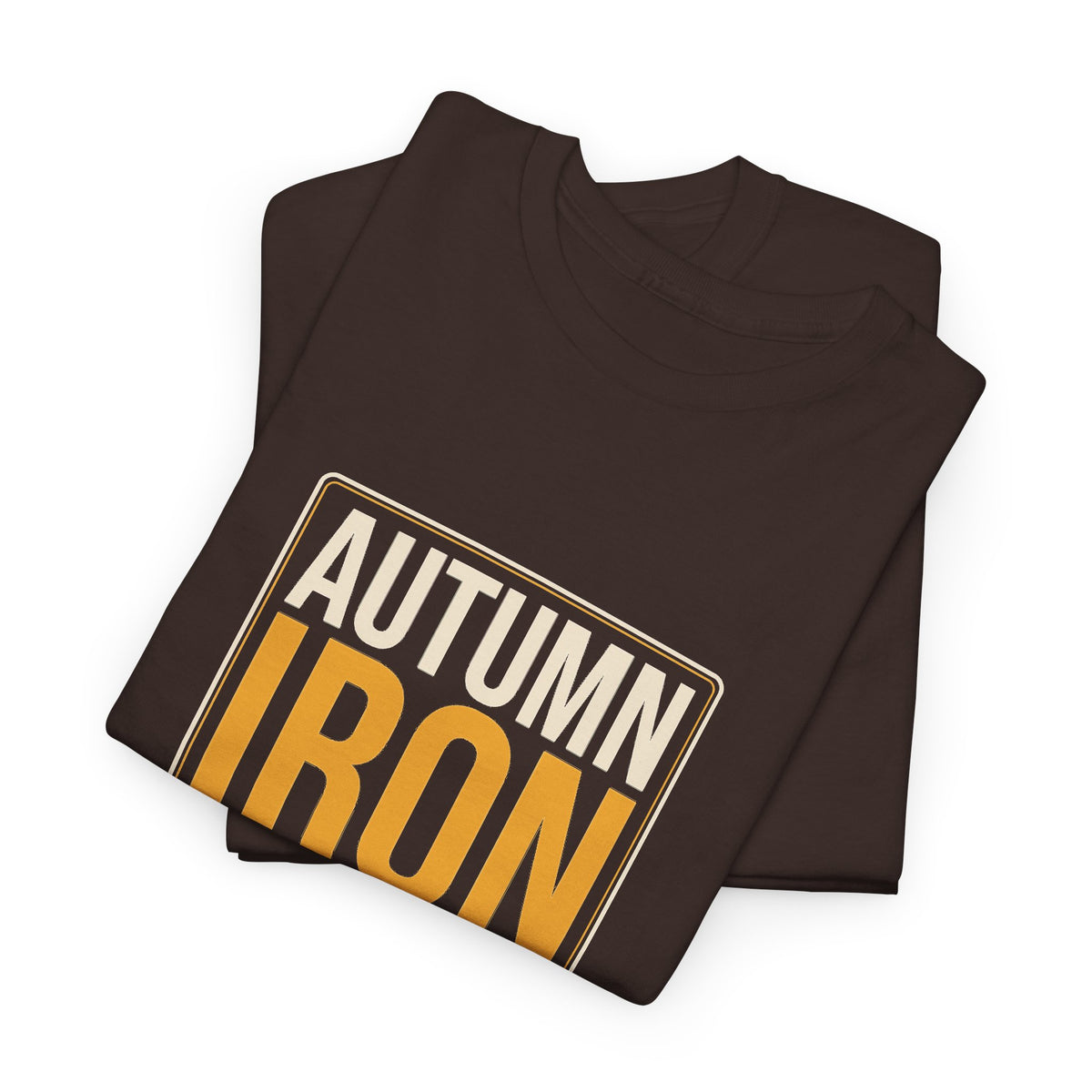Autumn Iron | Men's Graphic Gym T-Shirt