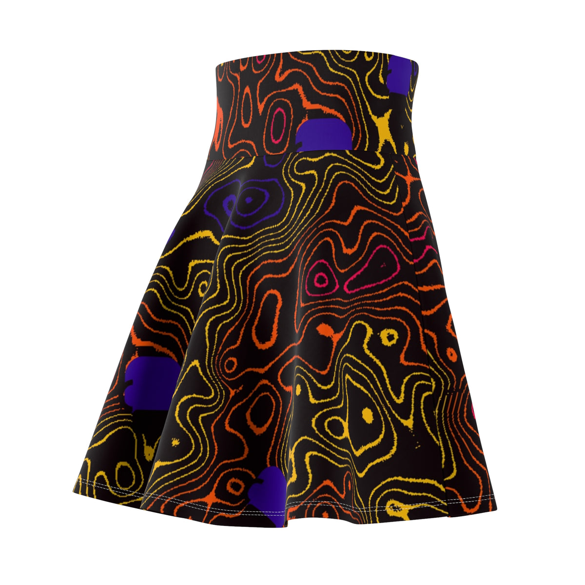 Combat Sports Hot Lava Topo Trail Women's Athletic Skater Skirt