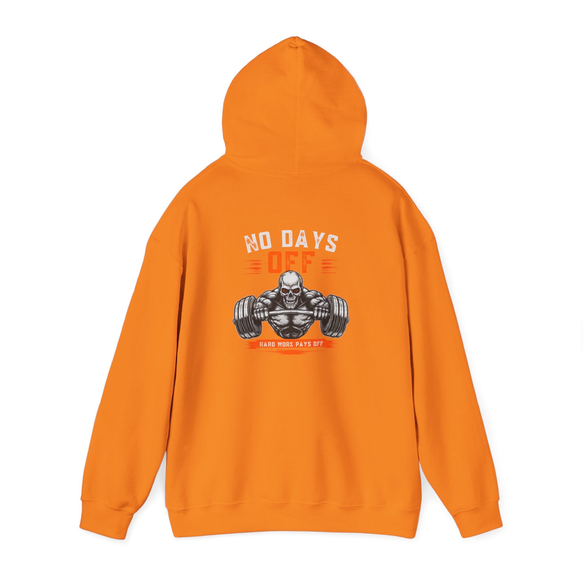 No Days Off | Heavy Hooded Sweatshirt