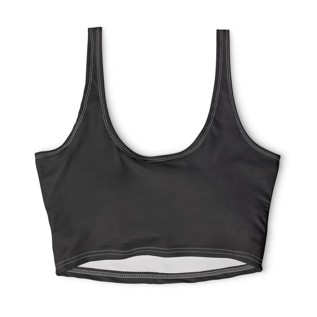 Jet Black Essential Sports Bra