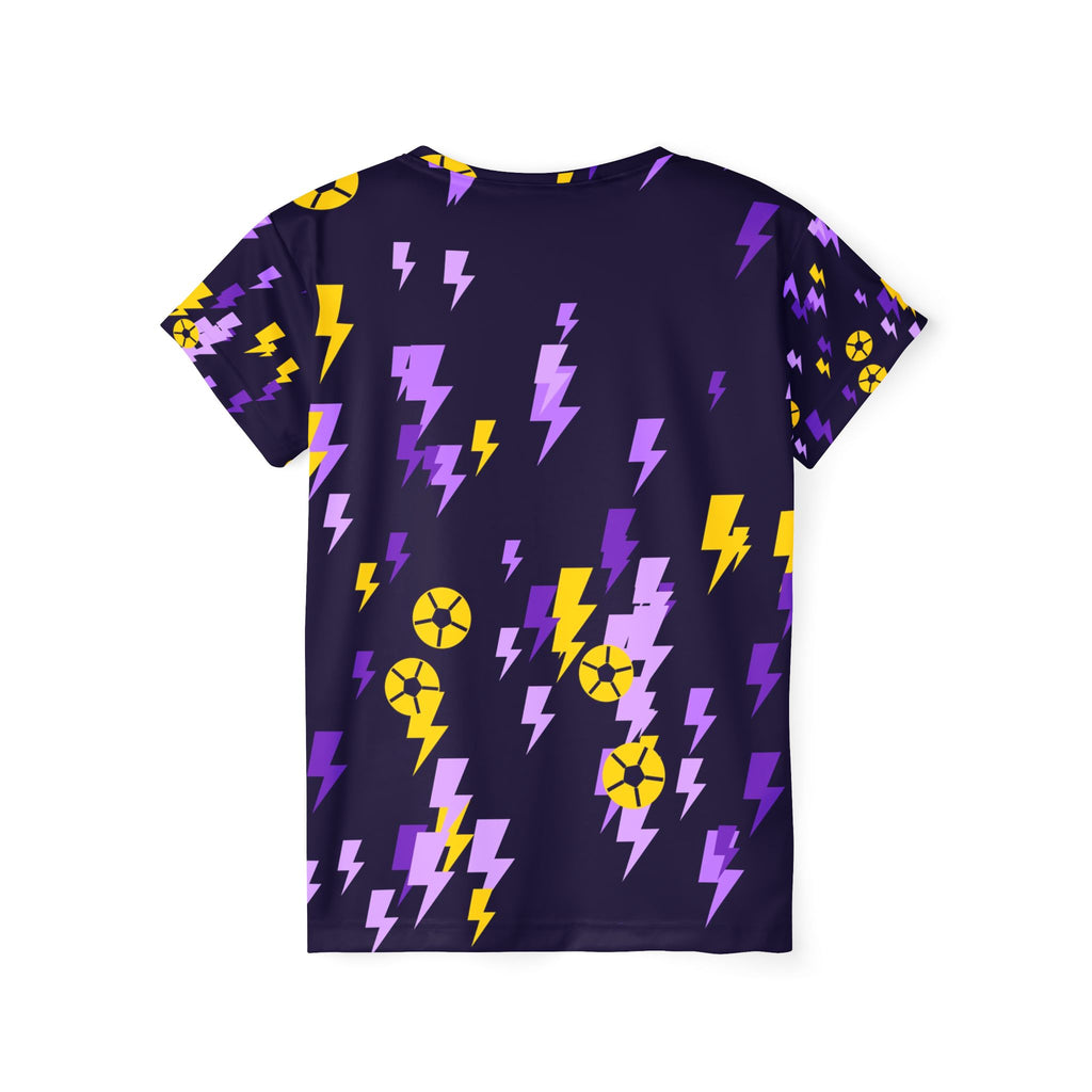 Soccer Ultra Grape Bolt Strike Women's Sports Jersey